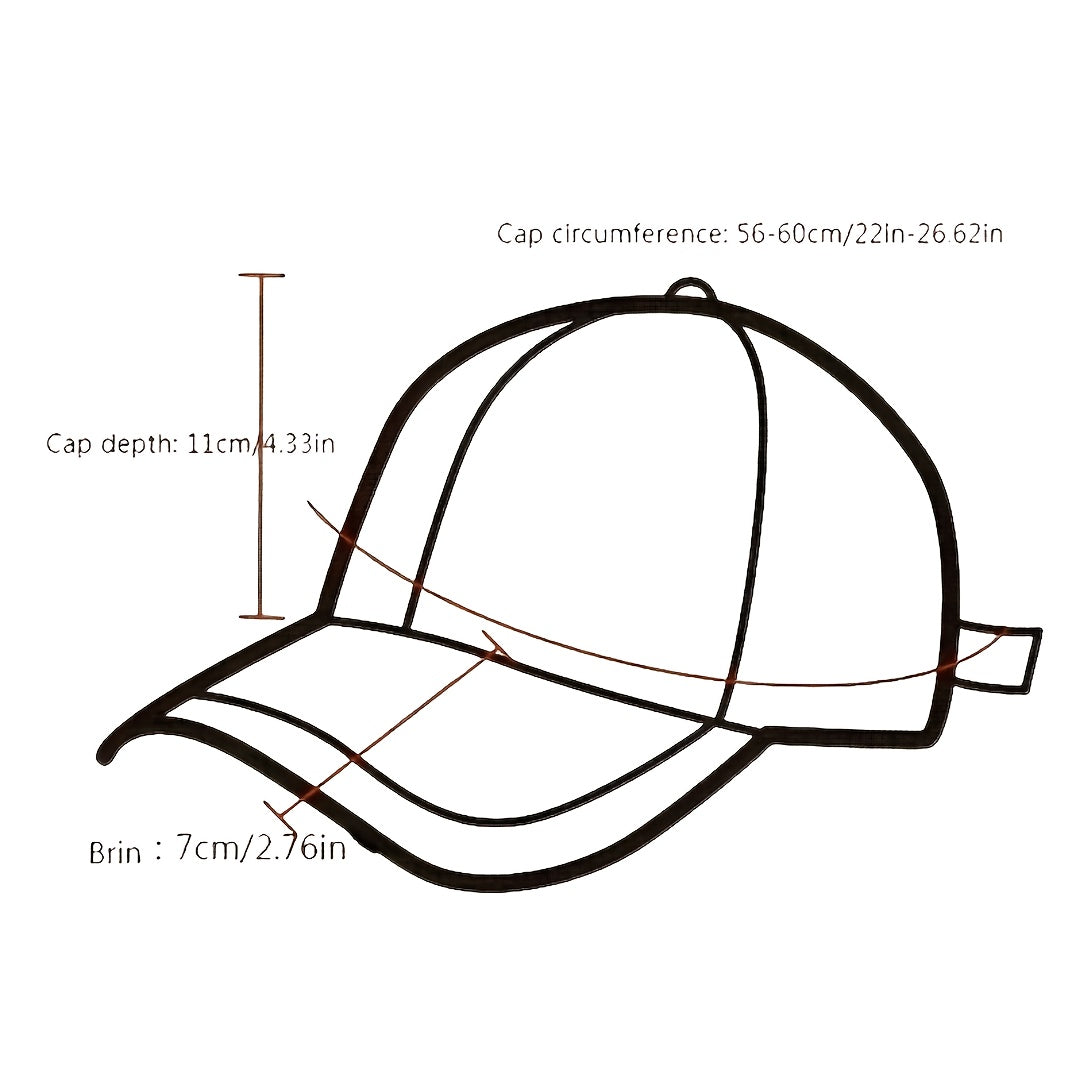 1pc CLAIRS RFreedom Embroidered Baseball Cap - Black Sporty Outdoor Sun Hat with Golden Shield & Wings Design, Polyester, Adjustable Fit for Men, Outdoor Sports Cap | Sporty Baseball Cap | Durable Headgear