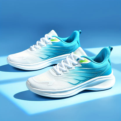2025 New Arrival Men'S White & Red Sneakers - Breathable Mesh, Soft Bottom, Casual Sports Shoes for Running & Daily Wear, Casual Athletic Shoes | Modern Casual Shoes | Breathable Upper, Running Shoes