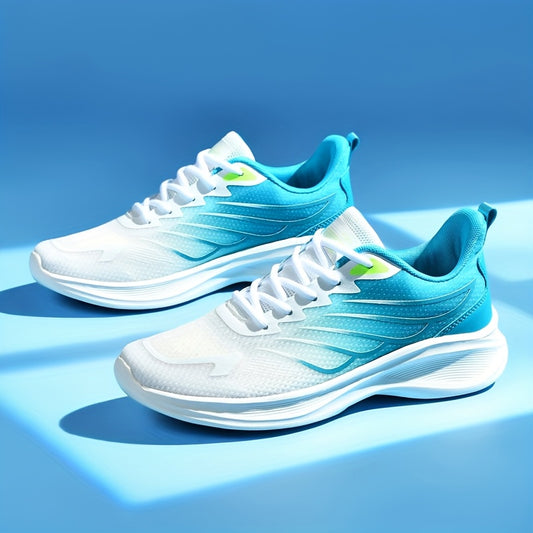 2025 New Arrival Men'S White & Red Sneakers - Breathable Mesh, Soft Bottom, Casual Sports Shoes for Running & Daily Wear, Casual Athletic Shoes | Modern Casual Shoes | Breathable Upper, Running Shoes