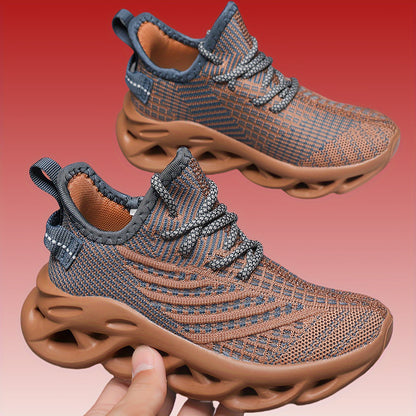 Youngsters' Breathable Mesh Footwear - Non-Slip Running & Training, Suitable for Boys and Girls, Comfortable for All Seasons