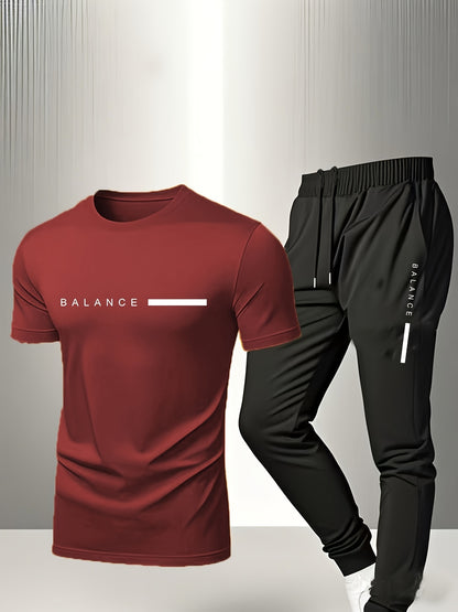 Men's Casual Set Fashion Logo Homewear Gift