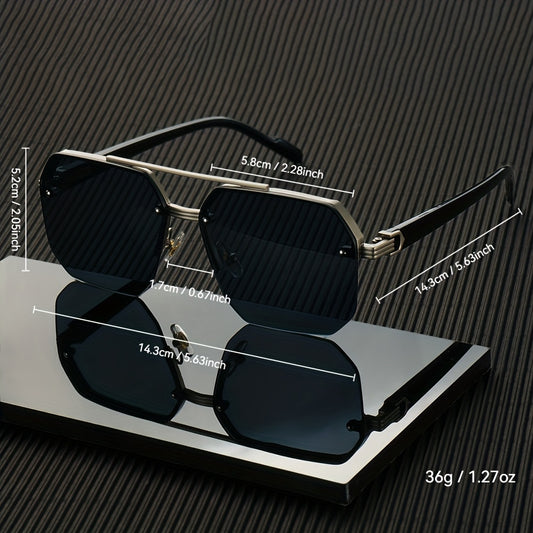 Unisex Retro Metal Frame Fashion Glasses with Gradient Lenses - Classic Round Frame, Lightweight & Durable for Daily Wear, Parties, Gift Giving