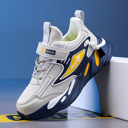 Boys' Athletic Shoes, Stylish Kids' Sneakers, Versatile Fashion Running Shoes for Boys, Perfect for Autumn And Winter School Running.