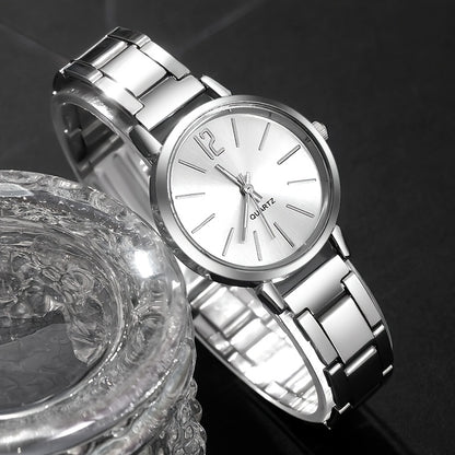 1pc Women's Fashionable Elegant Quartz Watch, Suitable for All Occasions: Mother's Day, Valentine's Day, Back-to- Season, Halloween, Christmas, Ramadan Gift (Box Not Included)