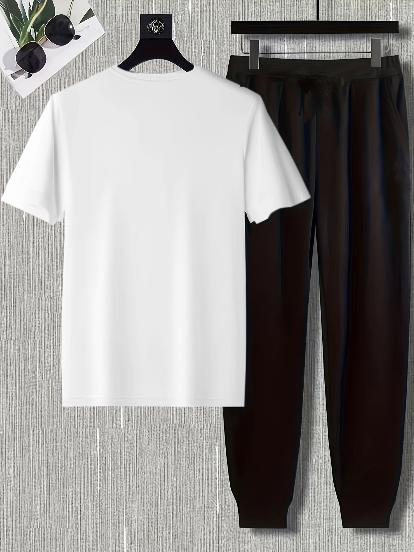 Men's Casual Set Fashion Logo Homewear Gift