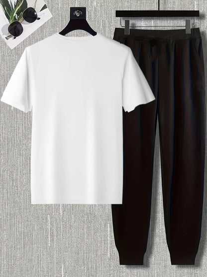 Men's Casual Homewear Suit Fashion Logo Pajamas Gift
