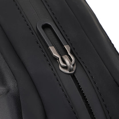 1pc Men's New Fashion Hard Shell Bag, Chest Bag Outside Crossbody Bag, Sports Bag Casual Fanny Backpack