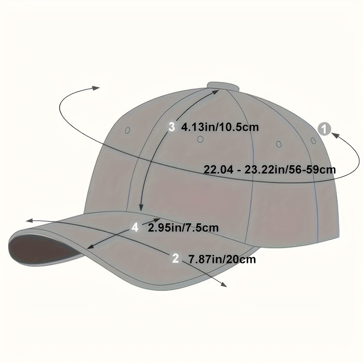 1pc New York Embroidered Baseball Cap - Oversized, Deep-Brimmed, Lightweight Fabric, Adjustable Buckle Closure, Casual Wear, Hand Wash Only, Casual Headwear | Embroidered Logo Cap | Lightweight Cap