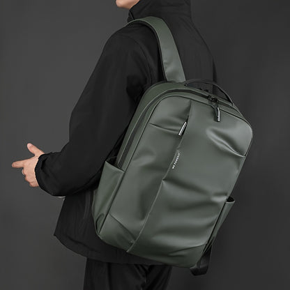 Tic-Tac-Toe Men'S Lightweight Large Capacity Backpack - Casual Minimalist Design with Multiple Compartments, Durable Fabric for Outdoor Travel, Commuting & Work, Travel Backpack, Commuting Bag, Modern Backpack, Sturdy Constru