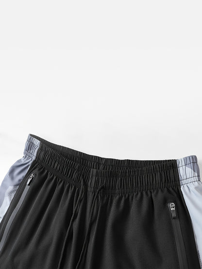 Men'S Long-Sleeve Sports Outfit with Casual Long Pants