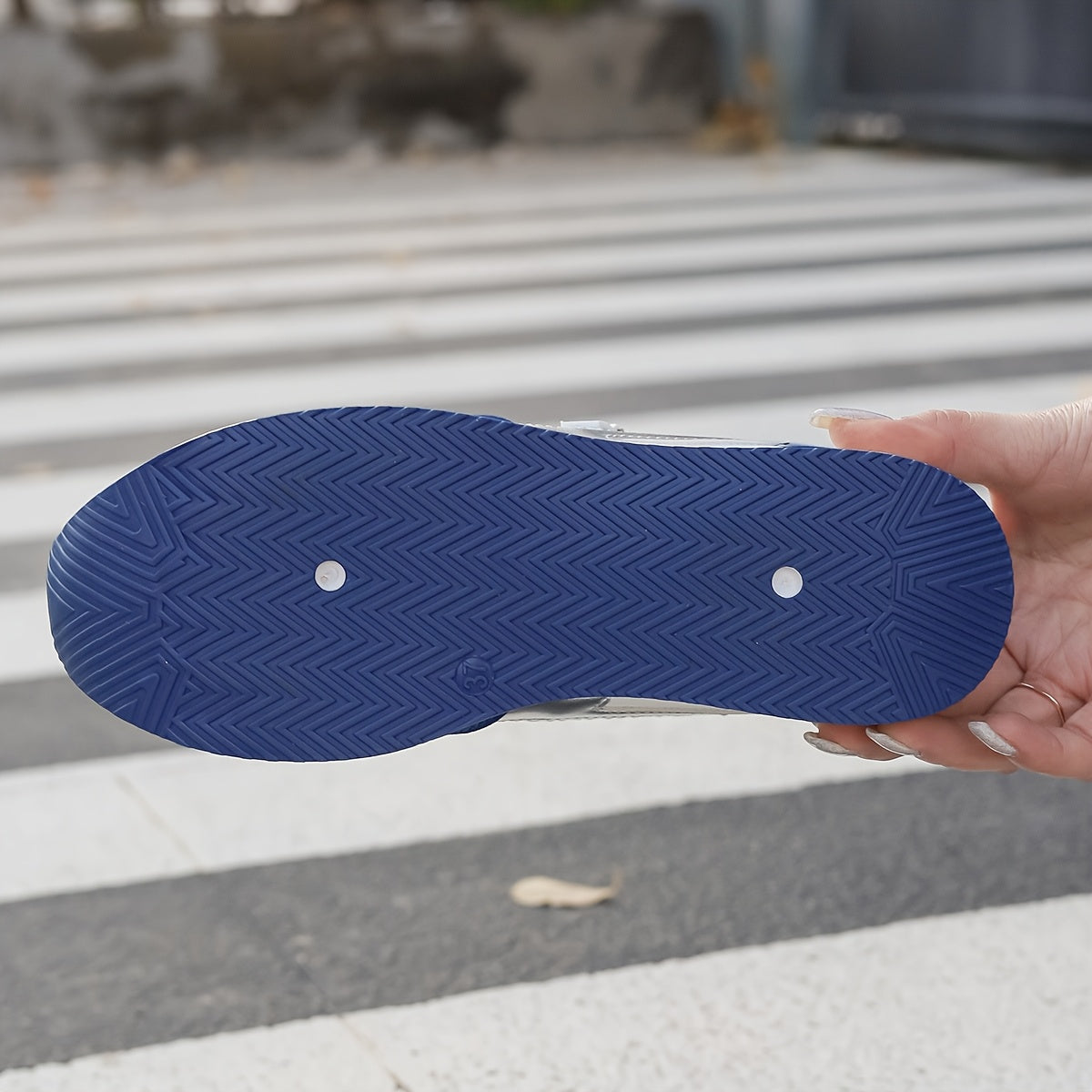 Women'S Fashionable Atmospheric Casual Shoes, Thickened Heightened Non-Slip Anti-Slippery Durable, Blue, with Stabilizing Support, Mesh Fabric Upper, Man Made Materials (Polyurethane) Upper, Fabric Inner, PVC Sole, Fabric Ins