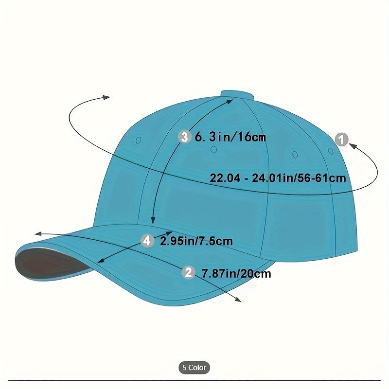 NY Embroidered Baseball Cap - Stylish Black Polyester Hat with Golden "NY" Design, Perfect for Spring & Fall Sports and Casual Wear, Casual Headwear | Embroidered Cap | Polyester Cap