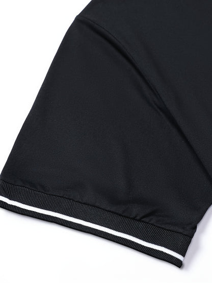 3Pcs Breathable Regular Fit Golf Shirt, Men's Casual V-Neck T-Shirt Short Sleeve For Summer, Men's Clothing