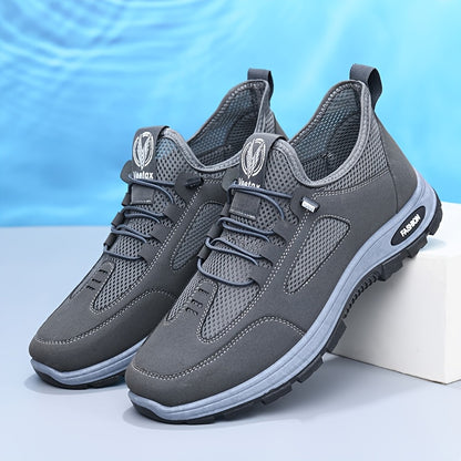 NeoFlex Men'S Breathable Running Shoes - Elastic Weave Upper & Cloud Cushion Technology, Lightweight Low-Top Design for Gym, Workout, Streetwear - All-Season Comfort, Gym Footwear, Sleek Sporty Look, Durable Rubber Sole