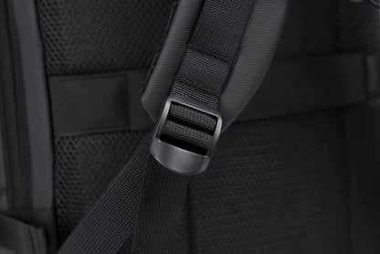 1pc HUABUPS Expandable Travel Backpack with USB Charging Port, 39.62 cm Laptop Backpack for Men & Women, High Quality Business Commuter Backpack with Multiple Compartments, Dilation Design & Padded Straps - Ideal Gift for Chr