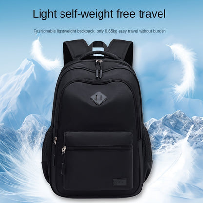 Men'S & Women'S Versatile Lightweight Backpack - Large Capacity, Durable Oxford Fabric, Adjustable Shoulder Straps, Ideal for School, Travel, Daily Commute, Sports, and Fitness, Casual Daypack|Minimalist Backpack|Durable Oxfo