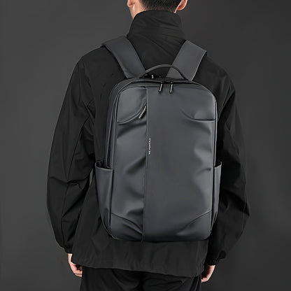 Tic-Tac-Toe Men'S Lightweight Large Capacity Backpack - Casual Minimalist Design with Multiple Compartments, Durable Fabric for Outdoor Travel, Commuting & Work, Travel Backpack, Commuting Bag, Modern Backpack, Sturdy Constru
