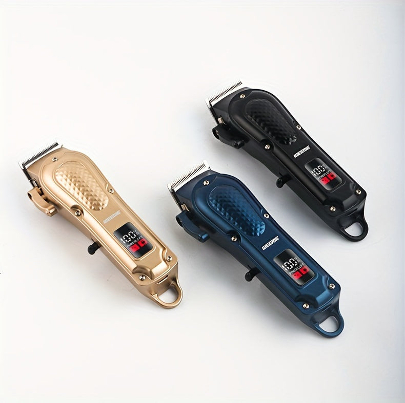 WEEME Men's Exclusive Electric Hair Clipper, Convenient for Car Travel and Carry, USB Fast Charging, Essential for Handsome Men, Holiday Gifts, Birthday Gifts, Give to Friends or Family Members, Easy Styling, Father's Day Gif