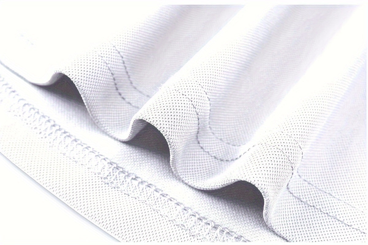 Men's Slim-Fit Casual & Joggers Set - Breathable Polyester, Short Sleeve, Summer Outdoor Wear