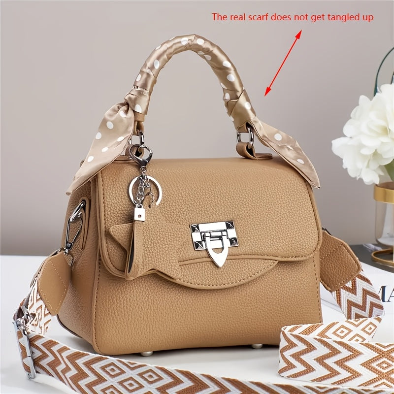 High-looking, light luxury, forest style 2024 new Dai Fei bag, hand-held, crossbody, single Handbag, versatile and fashionable small square bag