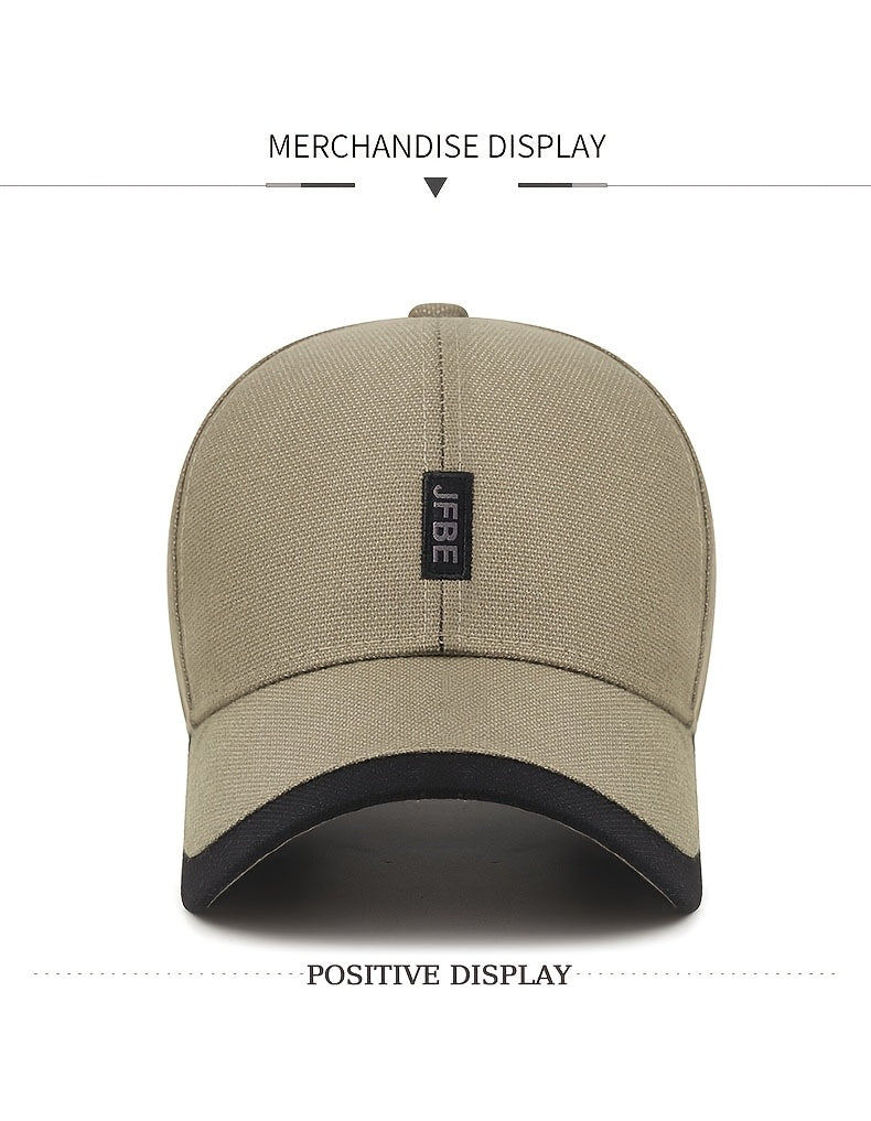 Spring Fashion Color Blocking Sunshade Hat, Outdoor Casual Sports Baseball Cap