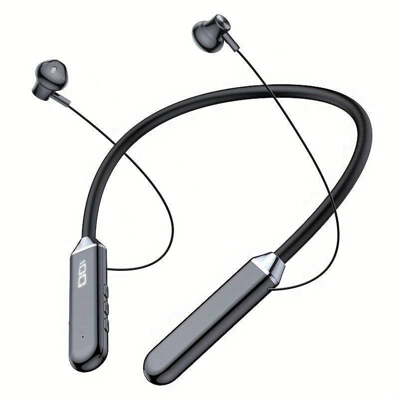 New Wireless Earbuds with Long Battery Life, Wireless 5.0, USB-C Charging, Ergonomic In-Ear Design & Built-in Mic for Gaming, Tablets, Smartphones - Sleek Black, Earbuds Wireless, Tech Accessories, Sleek Earbuds, Glossy Finis