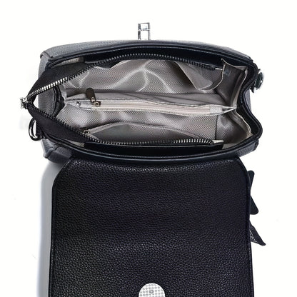 High-looking, light luxury, forest style 2024 new Dai Fei bag, hand-held, crossbody, single Handbag, versatile and fashionable small square bag