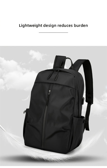 TMOOS Lightweight Large Capacity Backpack - Heavy-Duty Oxford Fabric Travel, Gym, Hiking, Laptop Backpack with Multiple Compartments, Padded Shoulder Straps - Convertible Crossbody Bag for Men, Women, Students, Professionals