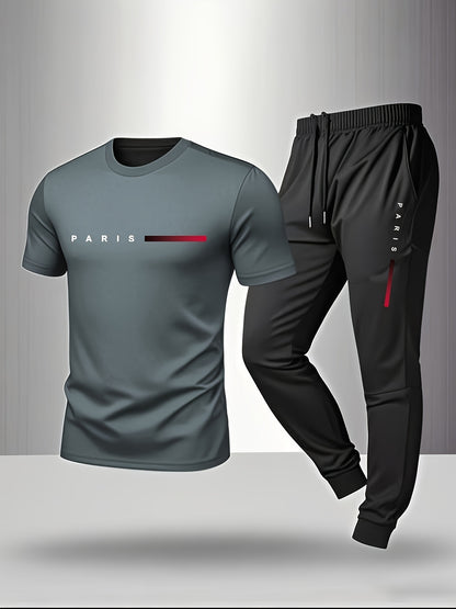 Men's Casual Homewear Suit Fashion Logo Pajamas Gift