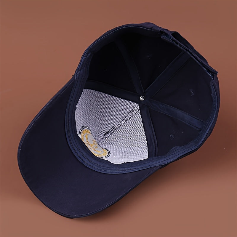 One Fashionable Casual Boat Anchor Baseball Cap Unisex Hat Adjustable Outdoor Portable Visor
