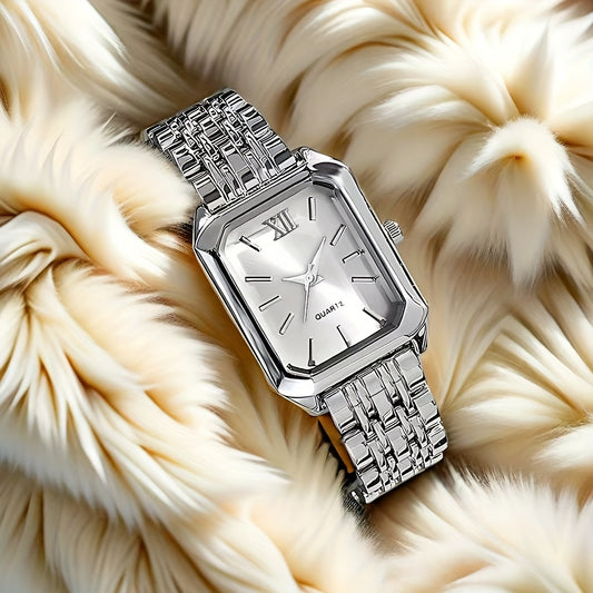 1pc Women Quartz Watch Fashion Perfect Elegant Vintage Luxury Quartz Watch for Friends Mothers Birthday Gifts Eid Al Adha Mother' s Day The Best Choice for Gifts for Her