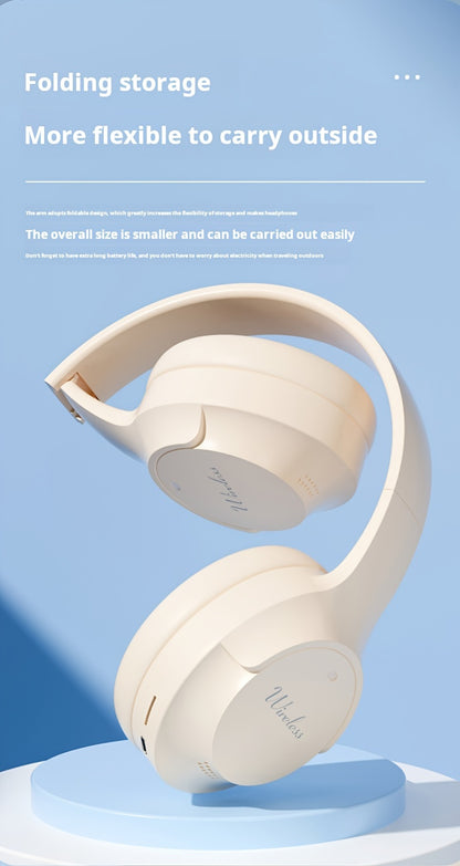 Wireless Earbuds with HIFI Heavy Bass, Low Latency Gaming & HD Calls, Foldable Wireless 5.3 Headphones, Long Battery Life, Comfortable Ergonomic Design for Sports/Running/Esports, for PC/Mobile, Stylish Gift for Men Women, Ea