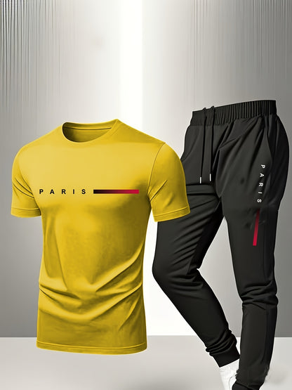 Men's Casual Homewear Suit Fashion Logo Pajamas Gift