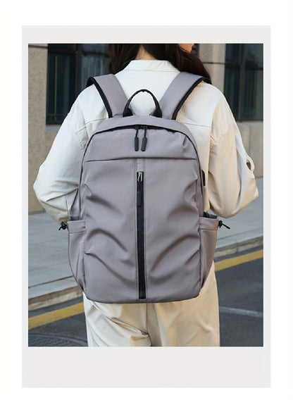 TMOOS Lightweight Large Capacity Backpack - Heavy-Duty Oxford Fabric Travel, Gym, Hiking, Laptop Backpack with Multiple Compartments, Padded Shoulder Straps - Convertible Crossbody Bag for Men, Women, Students, Professionals