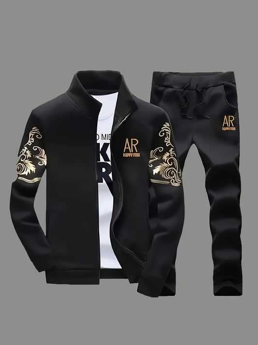 AR Suit for Outing Work Daily Look Black Blue Gray