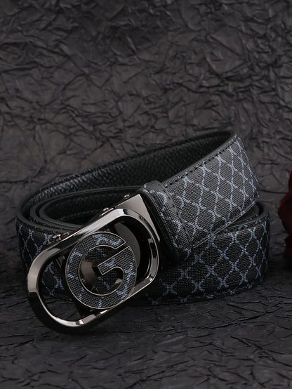 2025 New Automatic Buckle Belt, Versatile Business Casual Luxury Trendy Men's Leather Belt