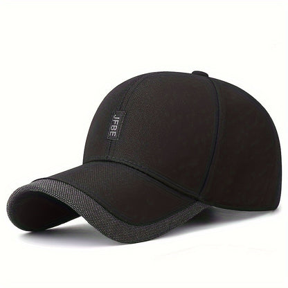 Spring Fashion Color Blocking Sunshade Hat, Outdoor Casual Sports Baseball Cap