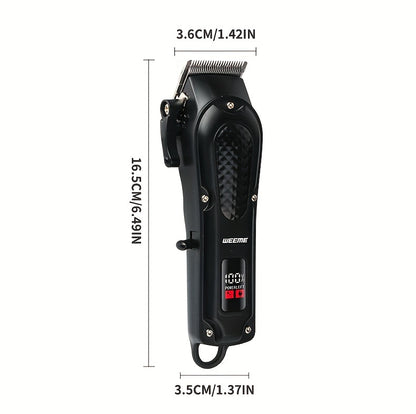 WEEME Men's Exclusive Electric Hair Clipper, Convenient for Car Travel and Carry, USB Fast Charging, Essential for Handsome Men, Holiday Gifts, Birthday Gifts, Give to Friends or Family Members, Easy Styling, Father's Day Gif