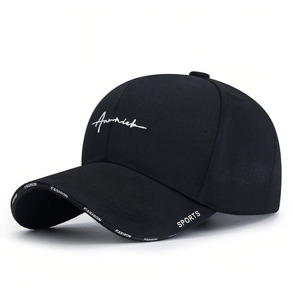 Set of 2 Custom Embroidered Baseball Caps, Breathable Sports Baseball Caps for Men And Women