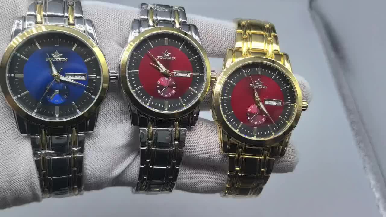 1 New Brand Men'S Luxury Automatic Quartz Watch with Stainless Steel Strap, Blue Dial, Date Display, and Luminous Hands - Waterproof, Stylish for Casual Attire, Perfect Gift for Holidays and Birthdays, Casual Wear Watch | Ele
