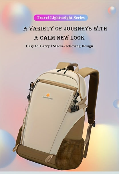 SWEET TOURIST Men'S Lightweight Hiking Backpack - Durable Oxford Fabric, Large Capacity, Adjustable Straps, Multiple Compartments for Outdoor Travel, Sports & Casual Use, Hiking Gear, Sturdy Construction