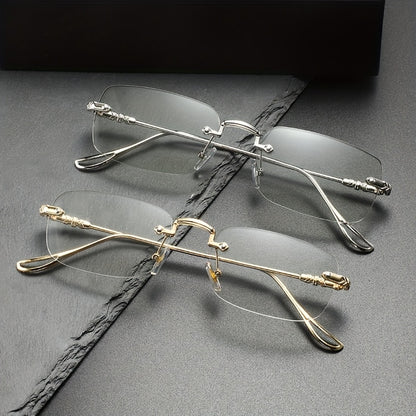 Retro zinc alloy frame, color-changing polarized lenses, will change color with light, fun glasses gift ideal choice, suitable for men, women on Valentine's Day, beautiful birthday gifts, not included accessories