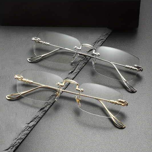 Retro zinc alloy frame, color-changing polarized lenses, will change color with light, fun glasses gift ideal choice, suitable for men, women on Valentine's Day, beautiful birthday gifts, not included accessories