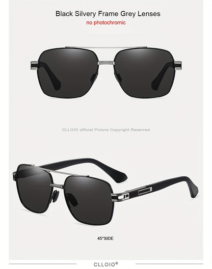 CLLOIO Top Quality Photochromic Men Women Polarized Driving Chameleon Anti-glare Sport UV400
