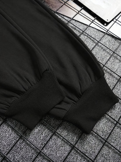 2pcs Set, Men'S Casual Loungewear, Gift, Fashion Print, Round Neck T-Shirt with Drawstring Pants, Outfit