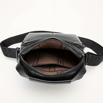 1pc Men's Shoulder Bag, Small Business Handbag, Fashion Casual Backpack