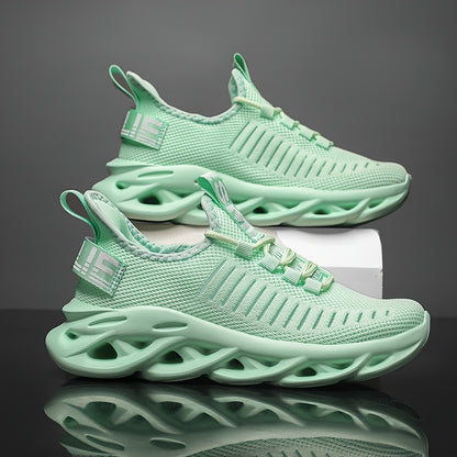 Lightweight Breathable Running Shoes for Boys And Girls with a High-Elastic EVA Sole.