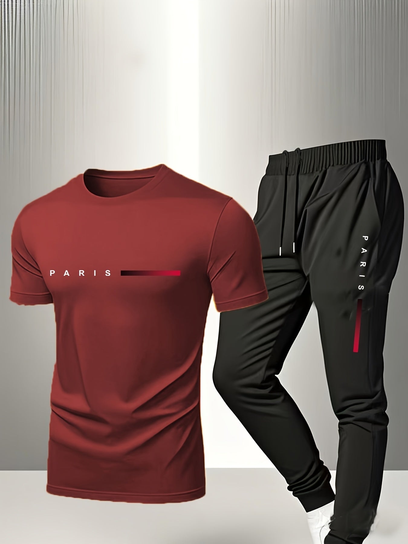 Men's Casual Homewear Suit Fashion Logo Pajamas Gift