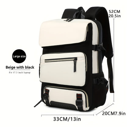 Large capacity Men's multi-functional laptop backpack with shoe compartment, very suitable for hiking, business and outdoor activities, it is an excellent gift for Christmas, Valentine's Day and Thanksgiving, Best for Christm