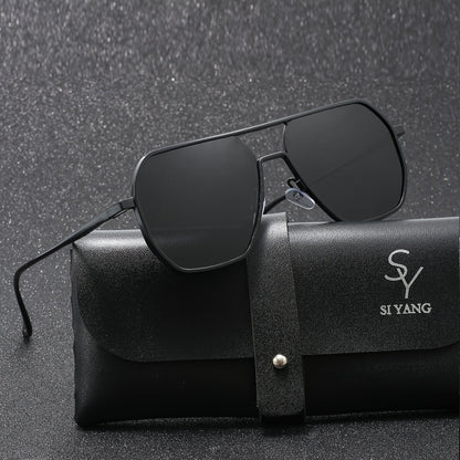 SIYANG Brand Men's Toad Classic Casual Glasses Color Changing Glasses - Day and Night Glasses - Suitable for Gift Giving with Exquisite Packaging, Eyeglass Case and Cloth